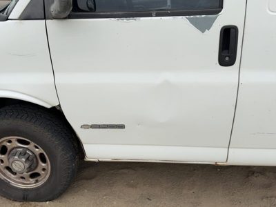 2002 Chevrolet Express Front Door LH White