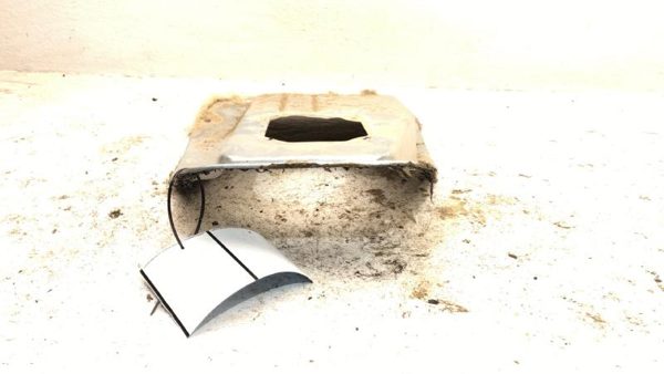 1993 Ford F250 Center Floor Pan Cover Plate Oem Mt 4X4 Shifter Surround — photo 5
