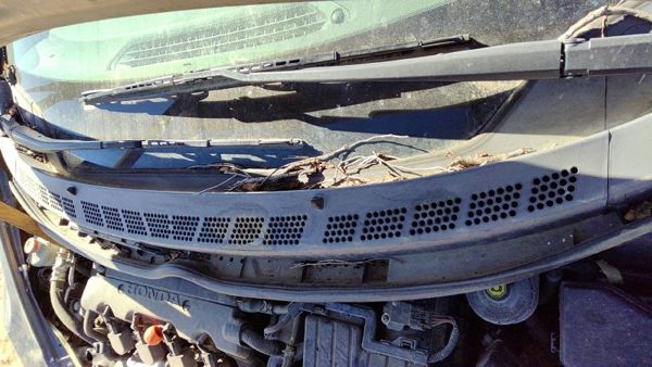 2006-2011 Honda Civic Windshield Wiper Cowl Vent Trim Panel Oem Cover Sedan — photo 4