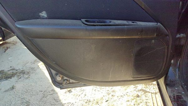 10-12 Fusion Driver Left Rear Door Trim Panel With Switches Back Charcoal Black — photo 8