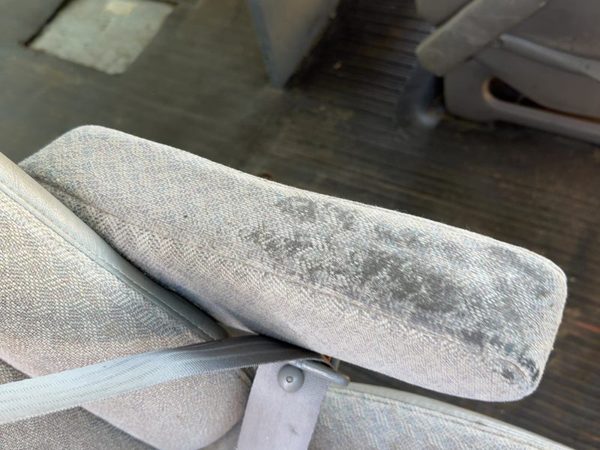 96-00 Express 2500 Passenger Right Front Arm Rest Side Seat Oem Manual Grey 92G — photo 2