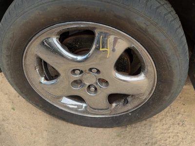 2001-2002 Chrysler Pt Cruiser 16" Aluminum Wheel Oem Factory 5 Spoke Rim #4