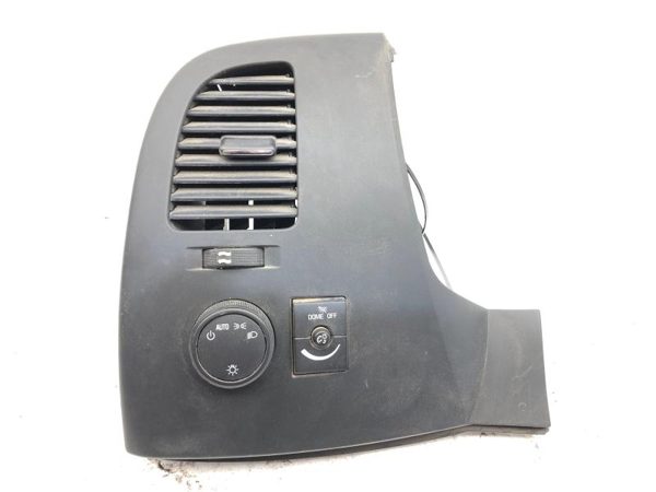 2009-2011 Gmc Sierra Driver Left Dash Trim Panel With Headlight Switch Oem — photo 1