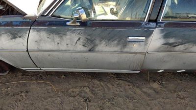 1979 Chevy Caprice LH Driver Left Front Door Shell OEM Gray 20130328