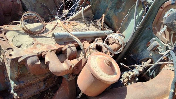 1953-1954 Chevy Bel Air 150 Sedan Exhaust Manifold Assembly Oem 235Ci — photo 7