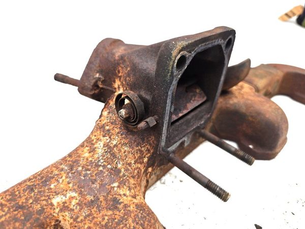 1953-1954 Chevy Bel Air 150 Sedan Exhaust Manifold Assembly Oem 235Ci — photo 15