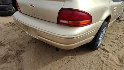 1995-2000 Dodge Stratus Rear Bumper Cover Assembly Oem Back Champagne Pte
