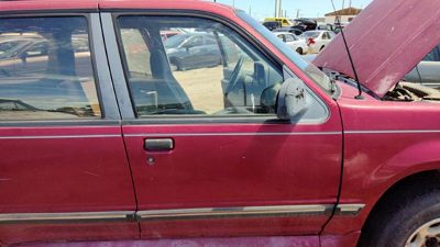 1994 Ford Explorer Front Door RH Red