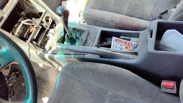 1994-1995 Honda Accord Parking Brake Handle Assembly Oem Emergency Ebrake — photo 3