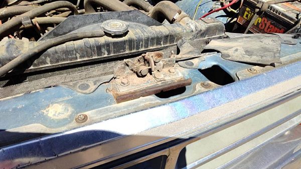 1986-1990 Dodge Ram W150 Hood Latch Assembly With Bracket Oem — photo 1