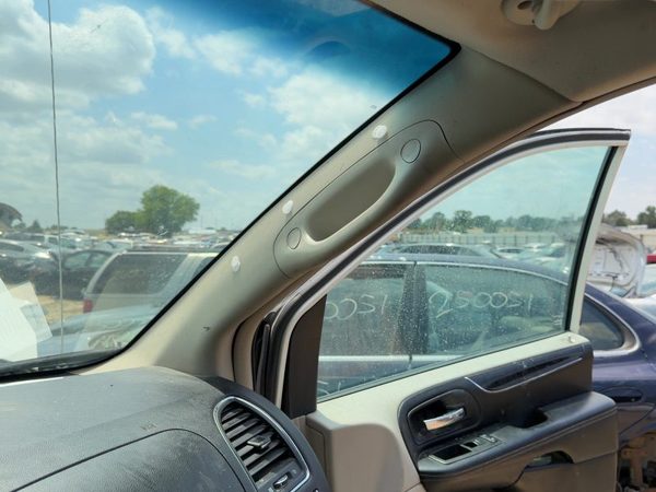 12 Town & Country Passenger Right A Pillar Trim Windshield Post Panel Black Alx1 — photo 2