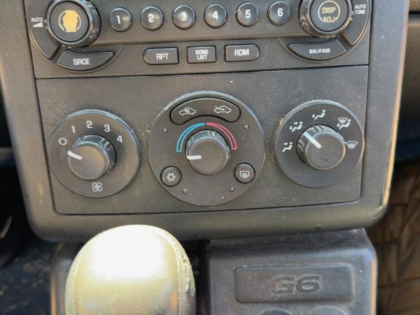 05-09 G6 Temperature Control Module In Dash Heater Ac Head Unit Oem Sedan — photo 2