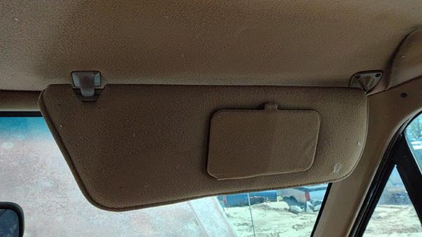 87-96 Ford F150 Passenger Right Sun Visor Oem Tan — photo 4