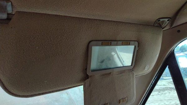 87-96 Ford F150 Passenger Right Sun Visor Oem Tan — photo 7