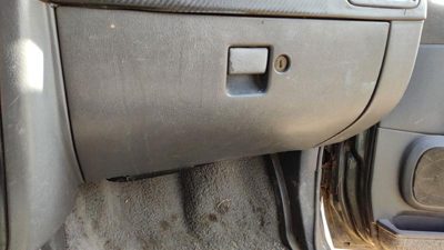 1990-1995 Nissan Pathfinder Glove Box Assembly Complete Door With Latch Oem Gray