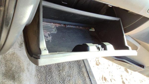 1990-1995 Nissan Pathfinder Glove Box Assembly Complete Door With Latch Oem Gray — photo 4