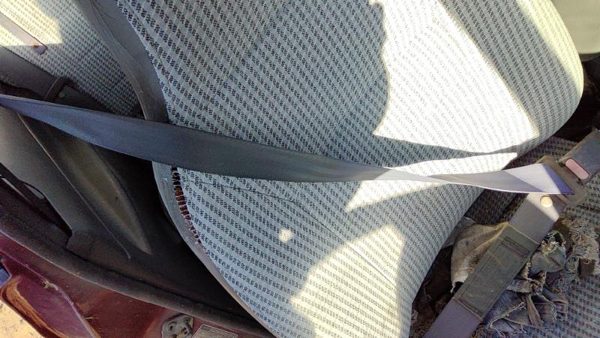 94-97 Ford Aspire Passenger Right Front Seat Belt Retractor Oem Shoulder Gray — photo 2