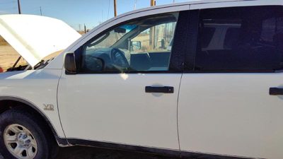 2004 Nissan TITAN Front Door LH Q10 White 801017S230