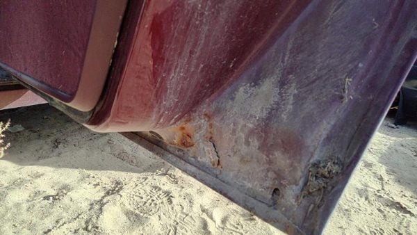 1998 Buick LeSabre Rear Door RH 51B Bordeaux Red 25652564 — photo 7