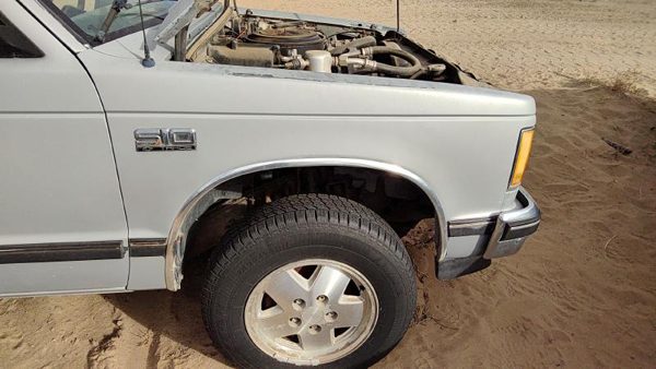 1982-1993 Chevy S10 Pickup Passenger Right Front Fender Oem Gray 15961502 — photo 2