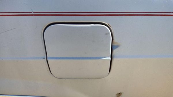 83-87 Mercury Grand Marquis Fuel Tank Door With Hinge Gas Lid Oem Filler Gray — photo 2