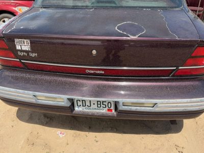 1992-1998 Olds Eighty Eight Center Tail Light Middle Brake Lamp Oem 05977104