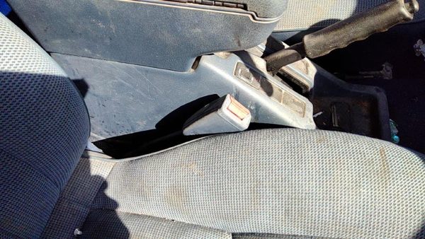 92-95 Nissan Pathfinder Passenger Right Front Seat Belt Buckle Receiver Oem Blue — photo 5