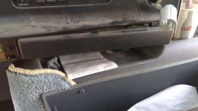 1992-1996 Ford Van E150 Cup Holder Assembly Slide Out Dash Oem Gray F5uz1504320d
