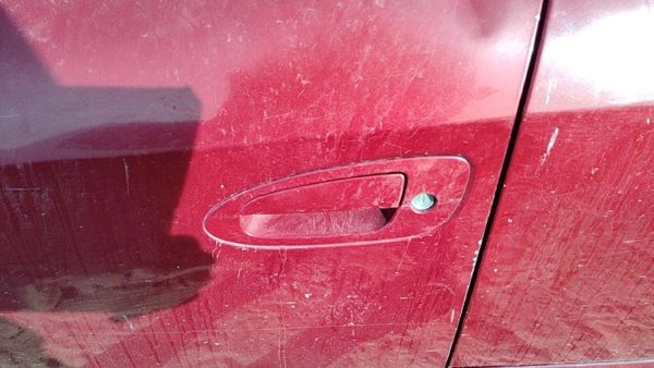 2002-2006 Nissan Altima Driver Left Front Outside Door Handle Oem Red A15 — photo 3