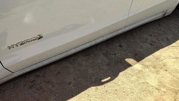 13-20 Fusion Driver Left Lower Rocker Panel Moulding Side Skirt Oem White Yz — photo 3