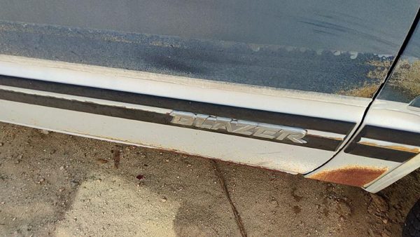 91-94 Chevy S10 Blazer Passenger Right Front Moulding From Door Oem Trim Strip — photo 7
