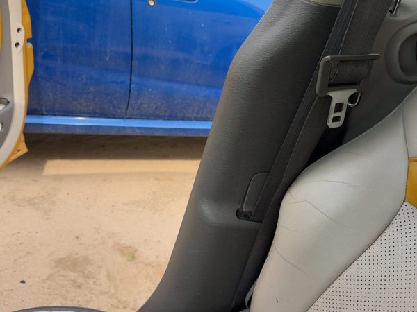 2001-2010 Chrysler PT Cruiser Passenger Right Lower B-Pillar Trim Taupe Beige — photo 2
