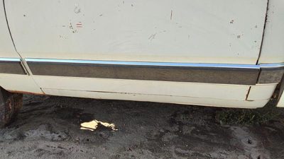 1981-1993 Dodge D350 Driver Left Front Moulding From Door Oem Trim Strip