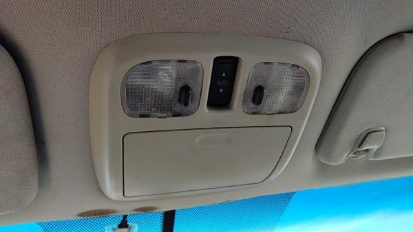 10-12 Ford Fusion Center Overhead Console Oem Dome Light Map Lamp Cubby Black Dw — photo 1