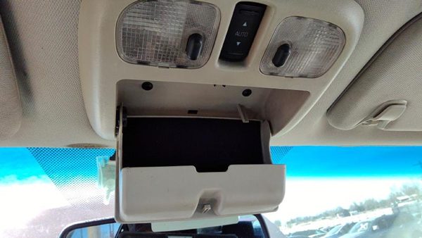 10-12 Ford Fusion Center Overhead Console Oem Dome Light Map Lamp Cubby Black Dw — photo 4