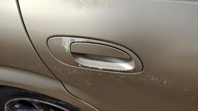 2000-2003 Nissan Maxima Passenger Right Rear Outside Door Handle Oem Back Gold