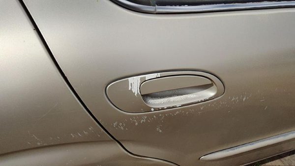 2000-2003 Nissan Maxima Passenger Right Rear Outside Door Handle Oem Back Gold — photo 3
