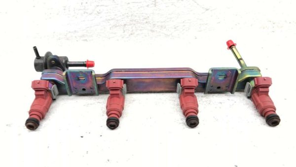 00-02 Nissan Sentra Complete Fuel Rail With Injectors Set Loaded Oem 1.8L Gxe — photo 7