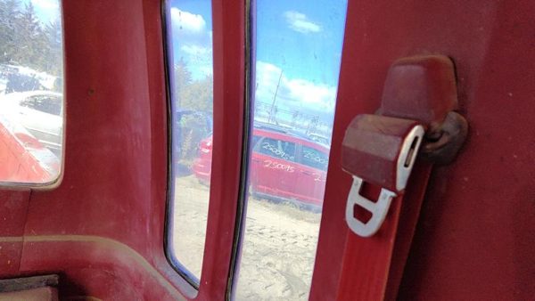 1987-1991 Ford F150 Driver Left Rear Inside Trim Panel Oem Extended Cab Red — photo 2