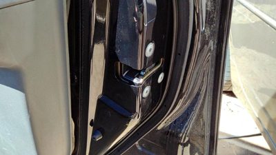 2007-2012 Nissan Sentra Passenger Right Front Door Latch With Rods/Cables Oem