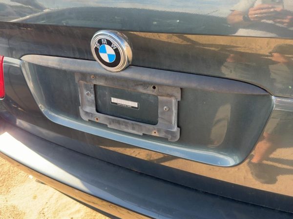 2000-2006 Bmw X5 License Plate Trim Surround Panel Oem Tail Trunk Finish E53 — photo 5