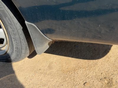 1998-2002 Toyota Corolla Driver Left Rear Moulding On Quarter Panel Oem