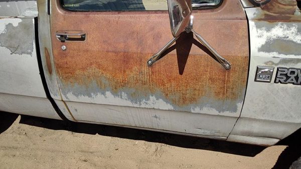 1986 Dodge Ram Front Door RH Silver — photo 4