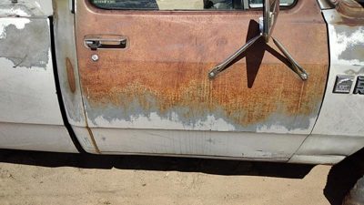 1986 Dodge Ram Front Door RH Silver