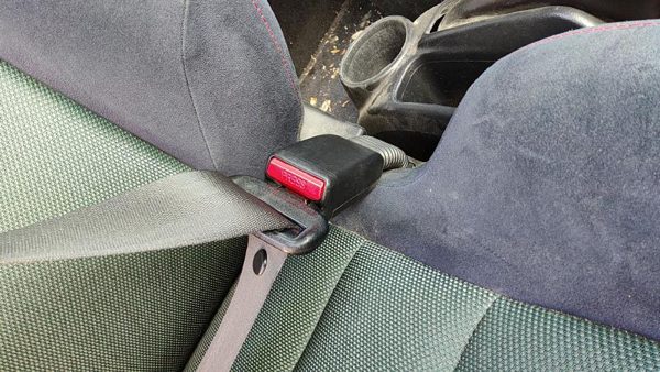 02-05 Civic Hatchback Si Passenger Right Front Seat Belt Buckle Receiver Black — photo 7