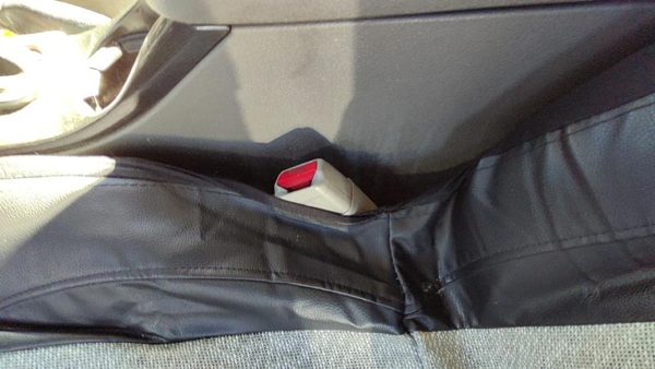 2005-2009 Gmc Envoy Driver Left Front Seat Belt Buckle Receiver Oem Gray 28H — photo 2