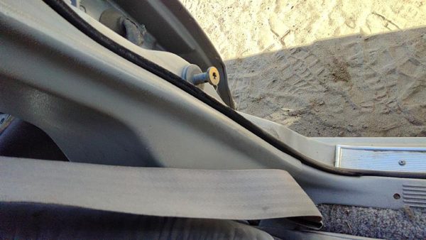 1983-1987 Mercury Grand Marquis Driver Left B Pillar Trim Panel Oem B Post Gray — photo 5