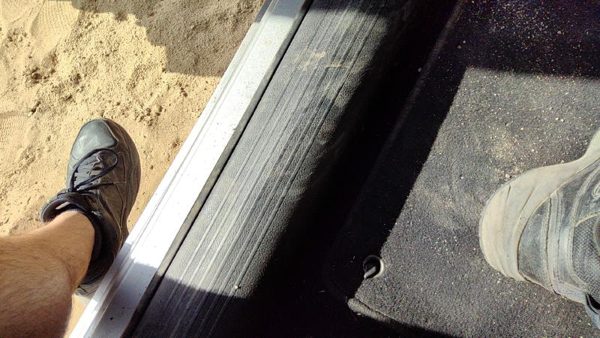 15-17 Chrysler 200 Driver Left Lower Kick Trim Panel Oem Black X9 — photo 5