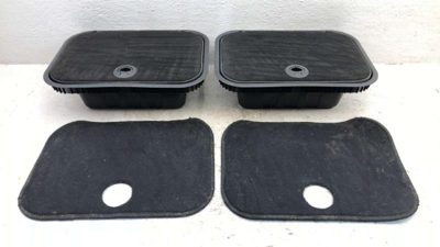 2016 Dodge Journey Rear Under Floor Storage Bin Pair Oem 2Nd Row