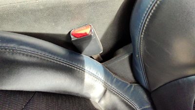 2015 Chrysler 200 Front Seat Belt Black X9